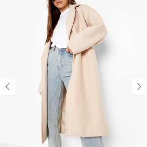 BooHoo Oversized Boyfriend Jacket Size 6